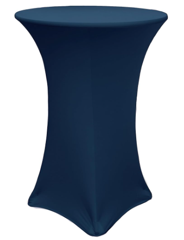Spandex Navy Blue Cocktail